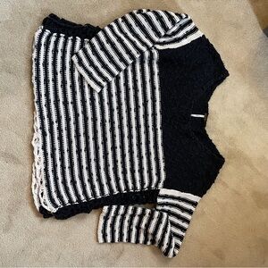 Free People crocheted cotton sweater